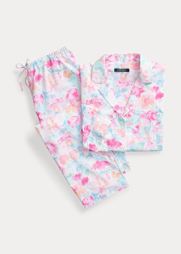 Pijamas Ralph Lauren Printed Algodão-Blend Mulher 82069-LKDO